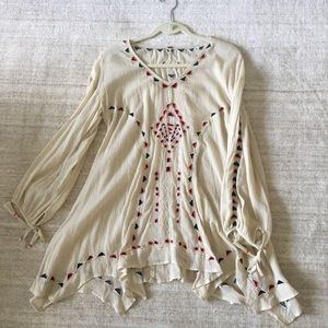 Free People Beaded Top